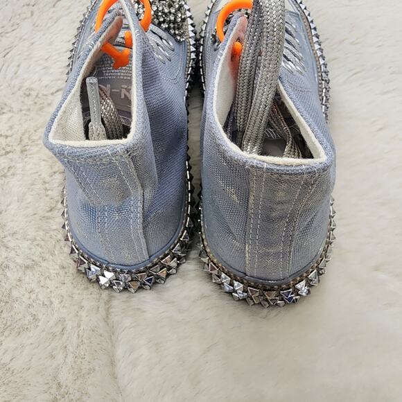 NEW Nan-Ku Couture Free People Cruise Studded Spring Skies High Top Sneaker - Picture 7 of 12